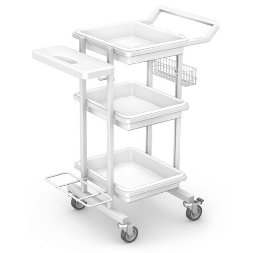 Carro médico - K-3 series - TECHMED - para instrumental / para aparato / para transporte