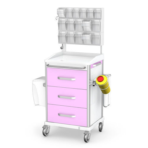 Carro médico - AVIT series - TECHMED - de anestesia / de hospital / de medicamentos