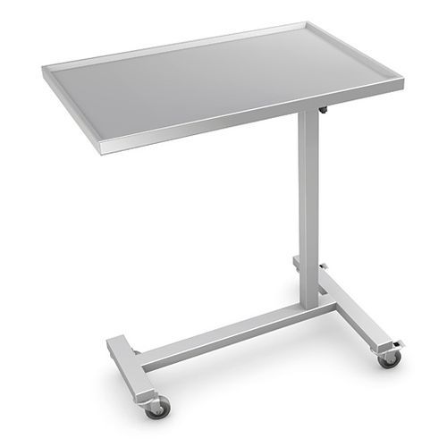 Mesa de instrumentos de acero inoxidable - E-02 series - TECHMED - de metal / manuel