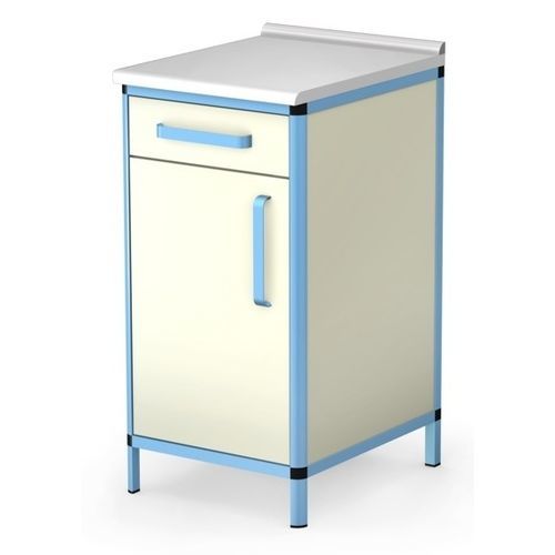 Armario con estante - ST series - TECHMED - con cajón / con puerta / de acero inoxidable