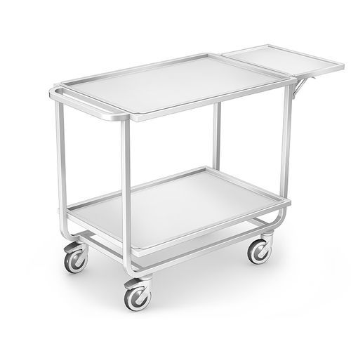 Carro de hospital - WPP-01/P - TECHMED - para transporte / para comidas / de acero inoxidable