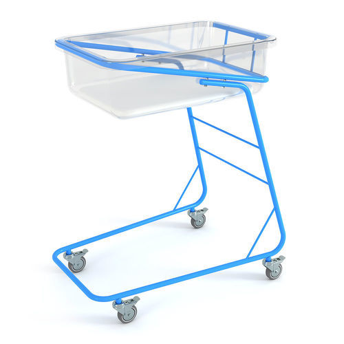 Cuna hospitalaria con ruedas - BM0 series - TECHMED - transparente