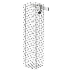 Canasta para catéteres - PC-04 - TECHMED - de aluminio anodizado / de acero inoxidable / en riel