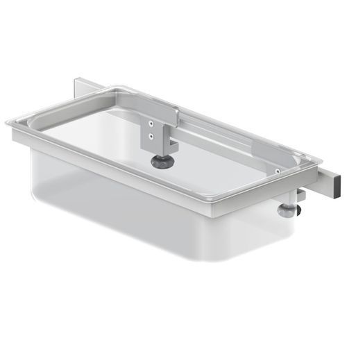 Contenedor para instrumental quirúrgico - UPP-03TW/100 - TECHMED - de acero inoxidable