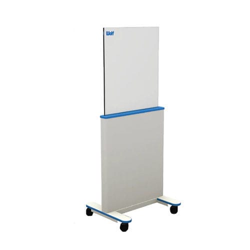 Pantalla de radioprotección rayos X - OptiClear™  - Wolf X-Ray Corporation - portátil / con ventanas / 0,50 mm