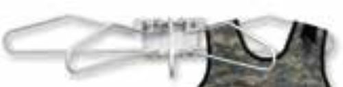 Colgador para delantales de protección radiológica de pared - 16410 - Wolf X-Ray Corporation
