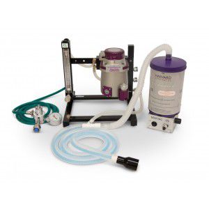 Estación de anestesia veterinaria para la experimentación con animales - 75-0232 - Harvard Apparatus - para animales grandes / de mesa
