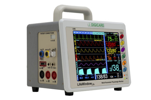 Monitor multiparamétrico compacto - 8.4” TFT | LifeWindow™ Lite - Digicare Animal Health - SpO2 / PNI / TEMP