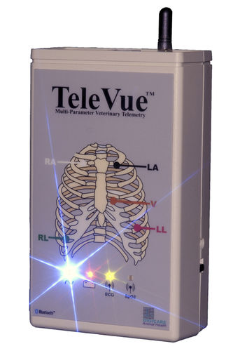 Módulo de transmisión de datos - TeleVue™ - Digicare Animal Health - ECG / SpO2 / frecuencia respiratoria