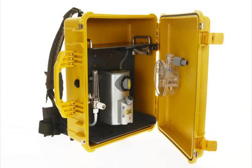 Estación de anestesia veterinaria portátil - Stinger Backpack - Advanced Anesthesia Specialists