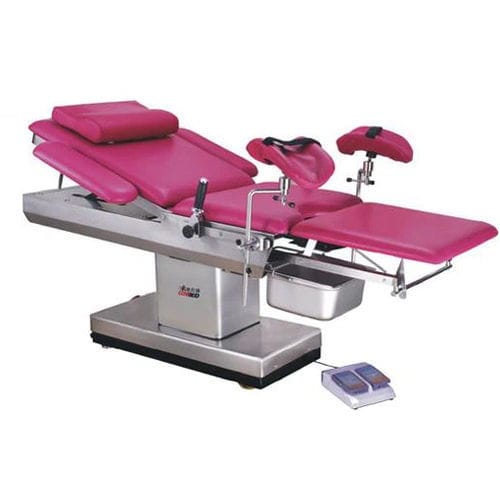 Cama de parto - DH-C102A-04 - KANGHUI MEDICAL TECHNOLOGY - eléctrica / de altura regulable / de 3 secciones