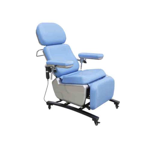Sillón para extracción de sangre manual - DH-XD104-1 - KANGHUI MEDICAL TECHNOLOGY - de 3 secciones / con reposapiernas