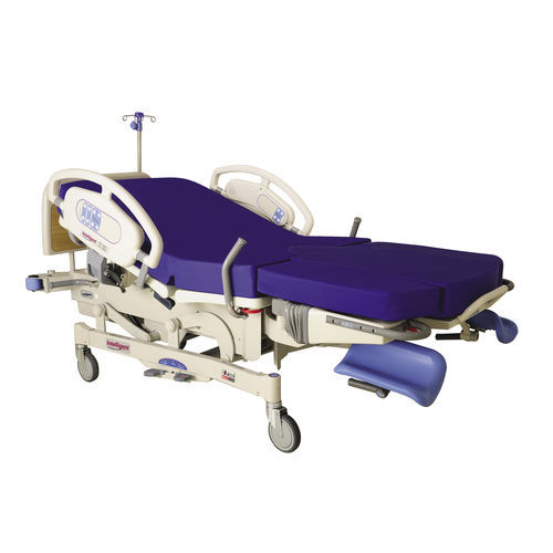 Cama de parto - DH-C101A06-03 - KANGHUI MEDICAL TECHNOLOGY - eléctrica / de altura regulable / con ruedas