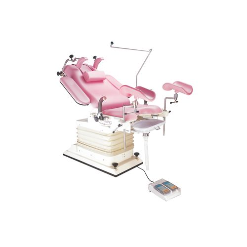 Sillón de reconocimiento ginecológico - DH-S104B - KANGHUI MEDICAL TECHNOLOGY - eléctrico / basculante / de 2 secciones