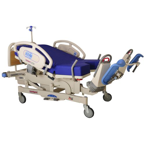 Cama de parto - DH-C101A06-01 - KANGHUI MEDICAL TECHNOLOGY - eléctrica / Trendelenburg / con ruedas