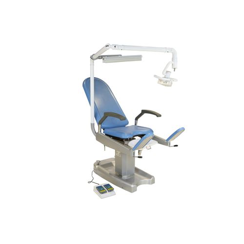 Sillón de reconocimiento ginecológico - DH-S101 03 - KANGHUI MEDICAL TECHNOLOGY - eléctrico / de altura variable / con reposapiernas