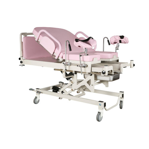 Cama de parto - DH-C101A02-01 - KANGHUI MEDICAL TECHNOLOGY - eléctrica / de altura regulable / con ruedas