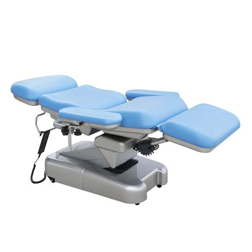 Sillón para extracción de sangre manual - DH-XD101-04 - KANGHUI MEDICAL TECHNOLOGY - de 5 secciones / de altura variable