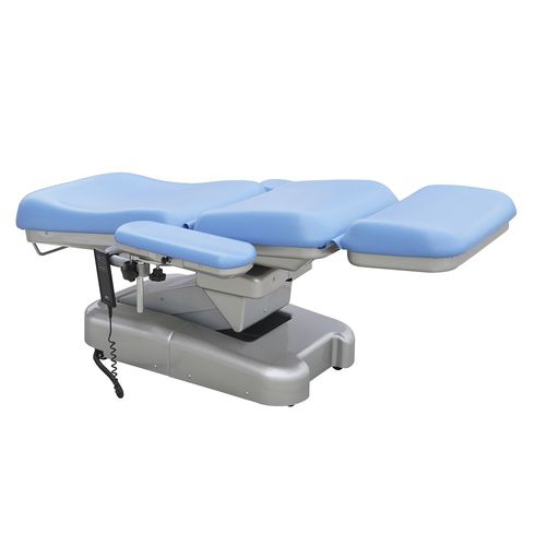Sillón para extracción de sangre de 3 secciones - DH-XD102 - KANGHUI MEDICAL TECHNOLOGY - de altura variable