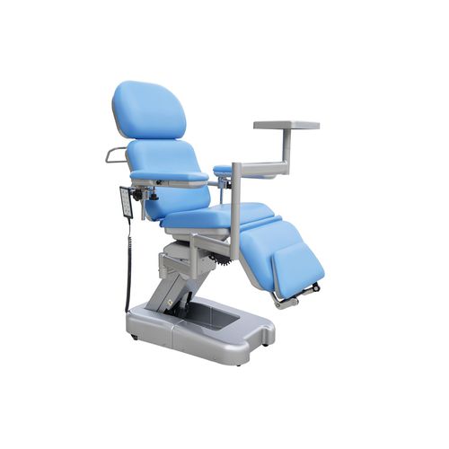 Sillón para extracción de sangre de 3 secciones - DH-XD107 - KANGHUI MEDICAL TECHNOLOGY - con reposapiés