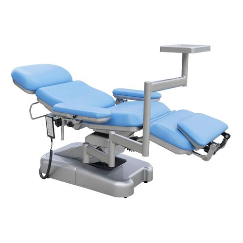 Sillón para extracción de sangre de 4 secciones - DH-XD107-5 - KANGHUI MEDICAL TECHNOLOGY - con reposapiernas