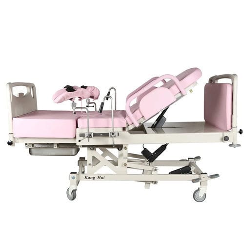 Cama médica - DH-C101A02 - KANGHUI MEDICAL TECHNOLOGY - de parto / eléctrica / hidráulica