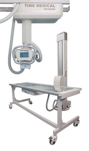 Sistema de radiografía digital - Rora 3000 - Time Medical Systems - para radiografía polivalente / con mesa móvil / con brazo portatubos telescópico de techo