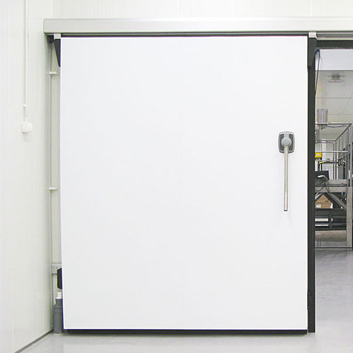 Puerta para cámara frigorífica de laboratorio - SD7 series - Porkka - corredera / doble