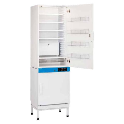 Refrigerador de hospital - M1 + MED SAVE 80   - Porkka - de drogas / de tipo armario / con 1 puerta