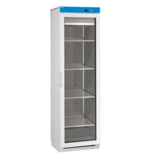 Refrigerador de laboratorio - MEDLAB 320 GD - Porkka - de tipo armario / con 1 puerta / con puerta de cristal