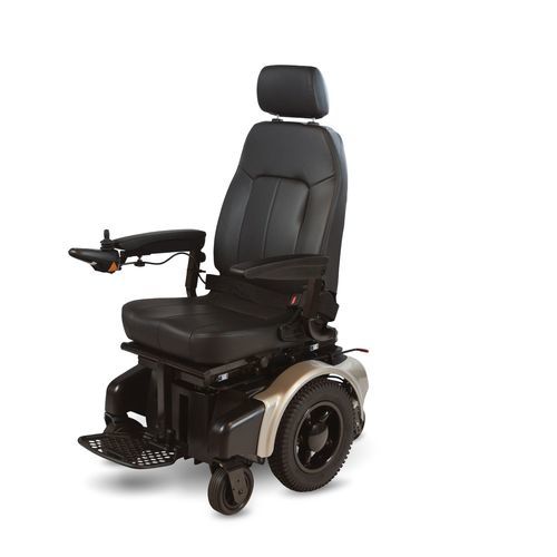 Silla de ruedas eléctrica - XLR 14 - Shoprider - de exterior / de altura regulable / con reposapiernas