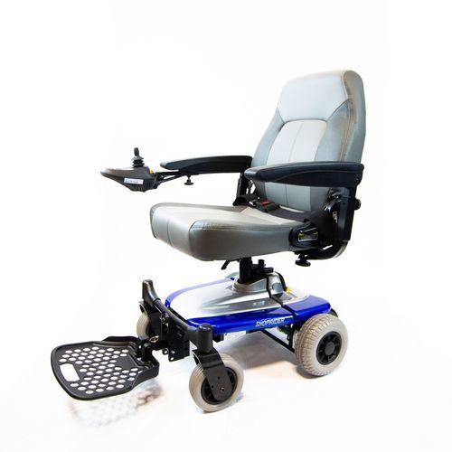 Silla de ruedas eléctrica - Smartie - Shoprider - de exterior / plegable / de altura regulable
