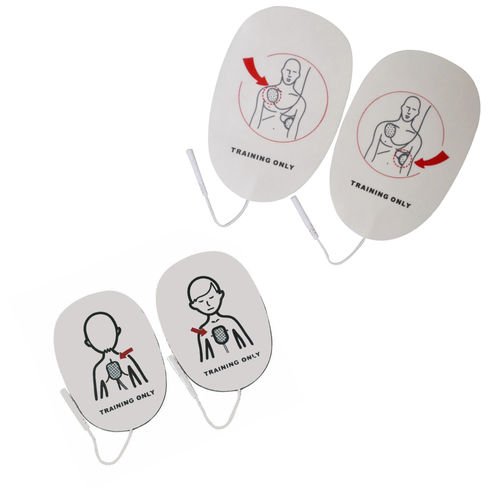 Electrodo de desfibrilación pad - XFTAP  - WNL Products - de pecho / reutilizable