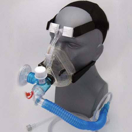 Máscara de ventilación no invasiva - 8700 - BLS Systems Limited - CPAP / de un solo uso / con filtro HEPA