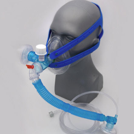 Máscara de ventilación no invasiva - 8750 - BLS Systems Limited - CPAP / de un solo uso / con filtro HEPA