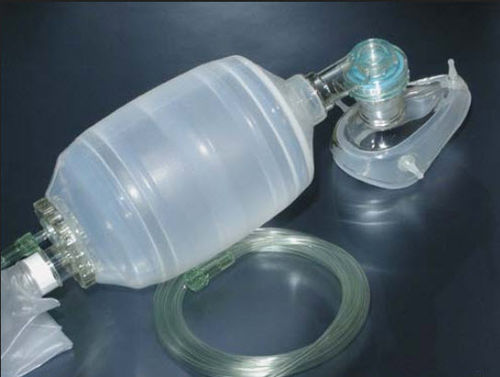 Insuflador manual para adulto - 4500 - BLS Systems Limited - de silicona / con válvula PEEP / reutilizable