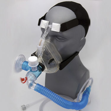 Máscara de ventilación no invasiva - 8705 - BLS Systems Limited - CPAP / de un solo uso / con filtro HEPA