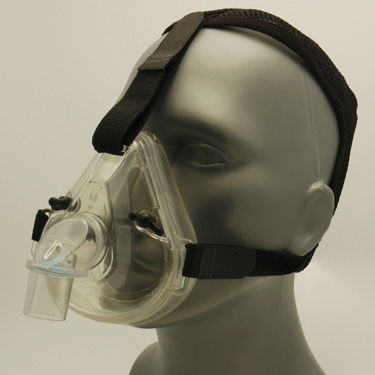 Máscara de ventilación CPAP - 8000 - BLS Systems Limited - de silicona / de un solo uso / ajustable