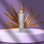 implante dental cilíndrico