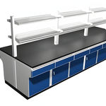 plataforma de trabajo de laboratorio
