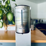 dispensador de soluci&oacute;n hidroalcoh&oacute;lica de suelo