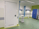 puerta de servicio / para habitación de pacientes / para laboratorio / para consulta médica