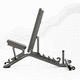 banco de musculación ajustable