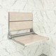 asiento de ducha / asiento de baño / con respaldo / plegable