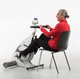 pedaleador de ejercicio piernas / con asiento