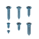tornillo de compresión ósea para macizo facial / metálico