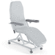 sillón para tratamiento manual / de 3 secciones / con ruedas / plegable