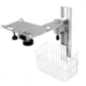 brazo de soporte de altura regulable / para monitor / médico / de pared