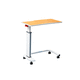 mesa de cama de altura regulable / con ruedas / neumática