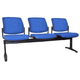 asiento con estructura modular para sala de espera / 3 plazas